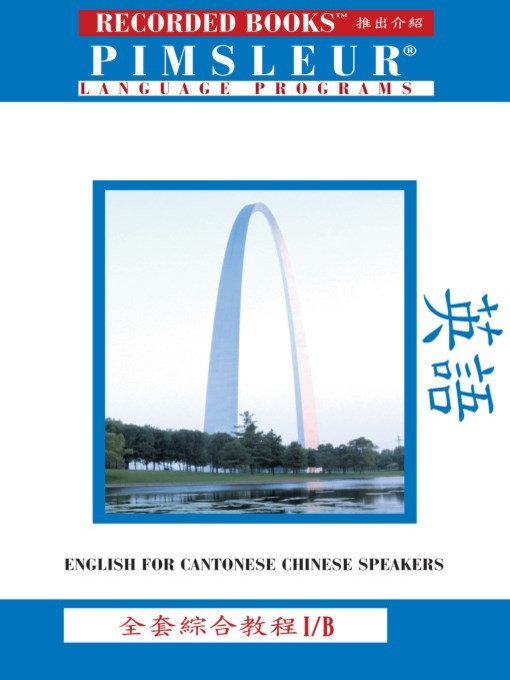 Title details for English for Chinese (Cantonese) Speakers IB by Pimsleur Language Program - Available